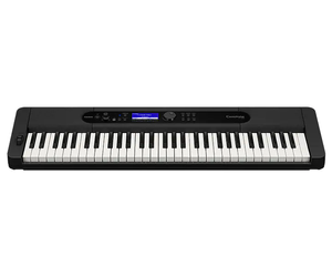 Casio CT-S400 Black 61-key Ultra-Portable Arranger Keyboard